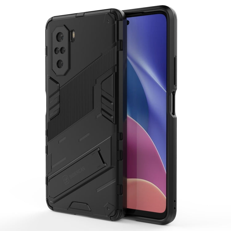Punk Armor 2 in 1 PC + TPU Shockproof Case with Invisible Holder, For Xiaomi Redmi K40 / K40 Pro, For Xiaomi Redmi K30, For Xiaomi Redmi Note 9 5G