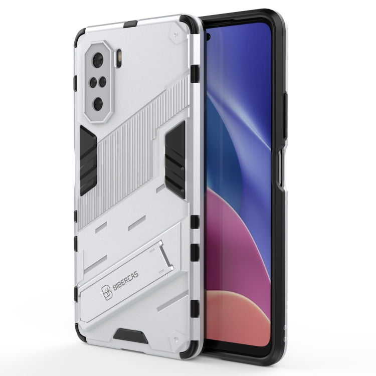 Punk Armor 2 in 1 PC + TPU Shockproof Case with Invisible Holder, For Xiaomi Redmi K40 / K40 Pro, For Xiaomi Redmi K30, For Xiaomi Redmi Note 9 5G