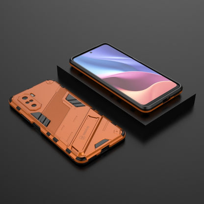Punk Armor 2 in 1 PC + TPU Shockproof Case with Invisible Holder, For Xiaomi Redmi K40 / K40 Pro, For Xiaomi Redmi K30, For Xiaomi Redmi Note 9 5G