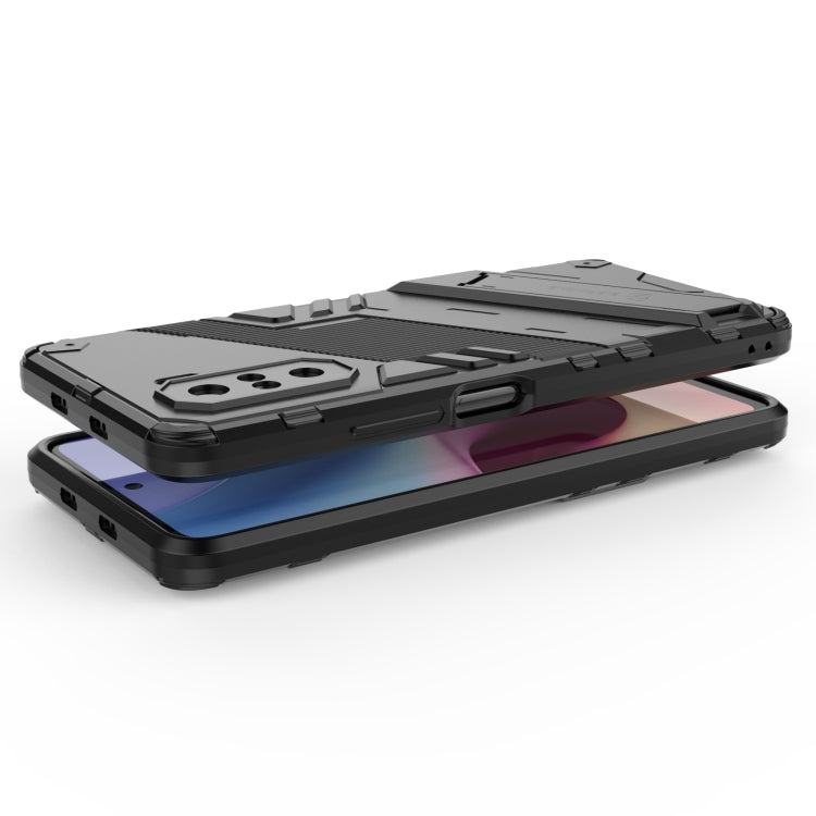 Punk Armor 2 in 1 PC + TPU Shockproof Case with Invisible Holder, For Xiaomi Redmi K40 / K40 Pro, For Xiaomi Redmi K30, For Xiaomi Redmi Note 9 5G