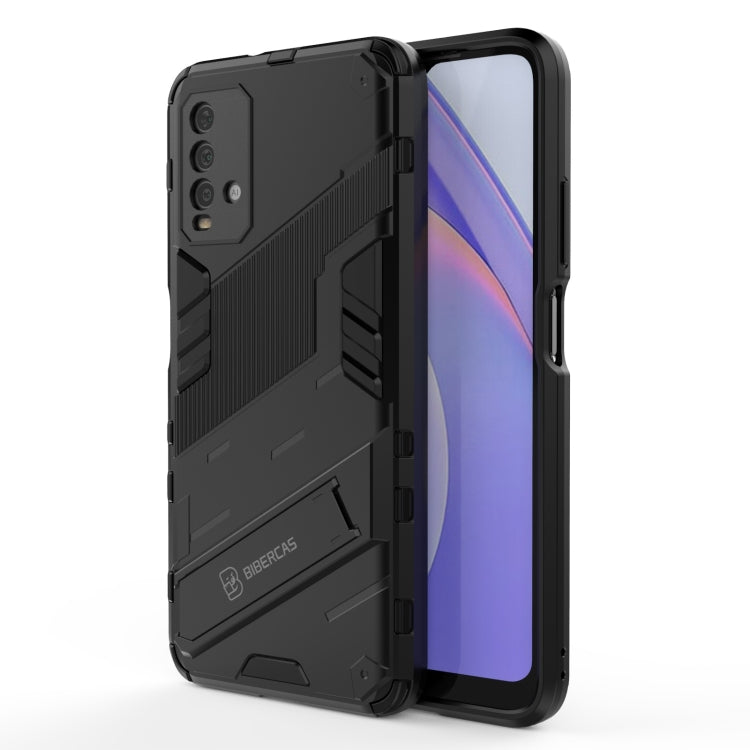 Punk Armor 2 in 1 PC + TPU Shockproof Case with Invisible Holder, For Xiaomi Redmi K30 Pro, For Xiaomi Redmi Note 9 4G, For Xiaomi Redmi 9C