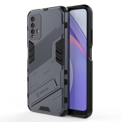 Punk Armor 2 in 1 PC + TPU Shockproof Case with Invisible Holder, For Xiaomi Redmi K30 Pro, For Xiaomi Redmi Note 9 4G, For Xiaomi Redmi 9C