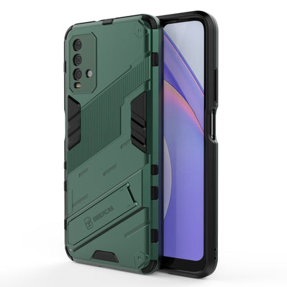 Punk Armor 2 in 1 PC + TPU Shockproof Case with Invisible Holder, For Xiaomi Redmi K30 Pro, For Xiaomi Redmi Note 9 4G, For Xiaomi Redmi 9C