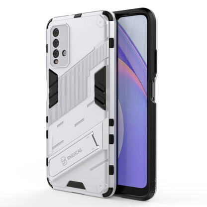 Punk Armor 2 in 1 PC + TPU Shockproof Case with Invisible Holder, For Xiaomi Redmi K30 Pro, For Xiaomi Redmi Note 9 4G, For Xiaomi Redmi 9C
