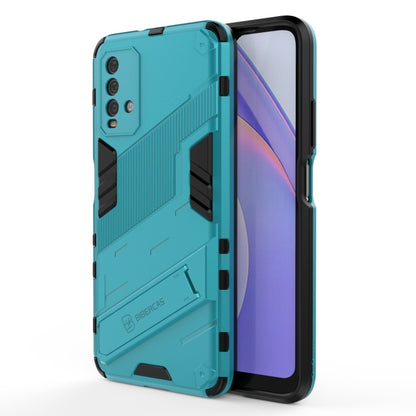 Punk Armor 2 in 1 PC + TPU Shockproof Case with Invisible Holder, For Xiaomi Redmi K30 Pro, For Xiaomi Redmi Note 9 4G, For Xiaomi Redmi 9C