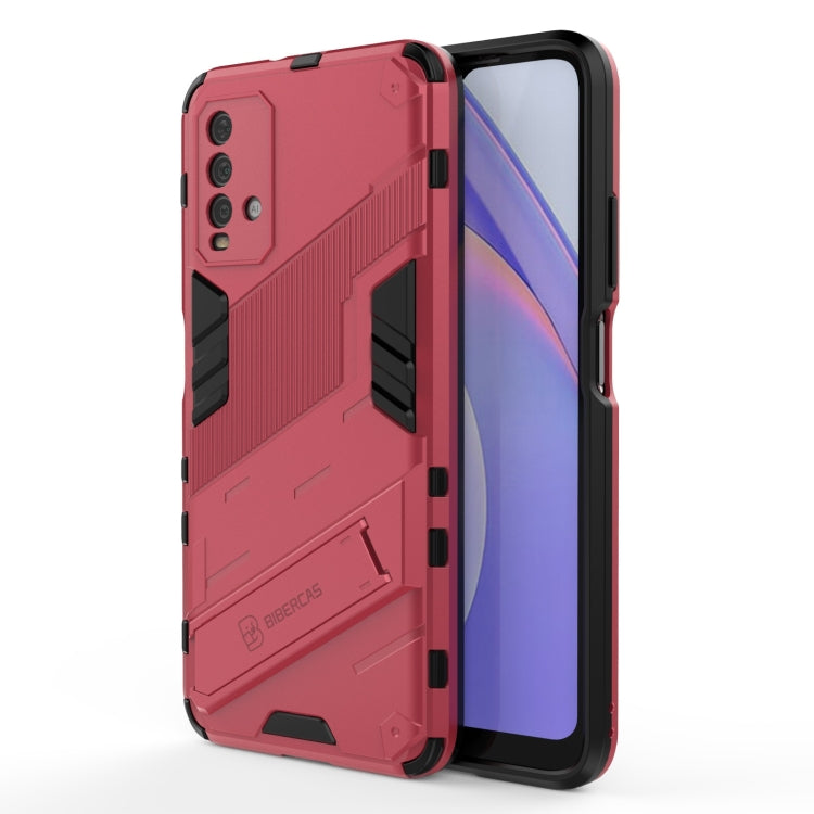 Punk Armor 2 in 1 PC + TPU Shockproof Case with Invisible Holder, For Xiaomi Redmi K30 Pro, For Xiaomi Redmi Note 9 4G, For Xiaomi Redmi 9C