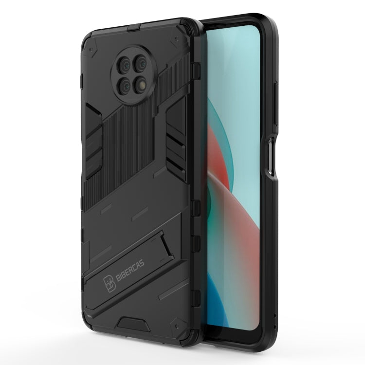 Punk Armor 2 in 1 PC + TPU Shockproof Case with Invisible Holder, For Xiaomi Redmi K40 / K40 Pro, For Xiaomi Redmi K30, For Xiaomi Redmi Note 9 5G