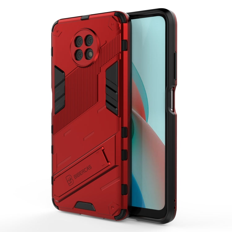 Punk Armor 2 in 1 PC + TPU Shockproof Case with Invisible Holder, For Xiaomi Redmi K40 / K40 Pro, For Xiaomi Redmi K30, For Xiaomi Redmi Note 9 5G