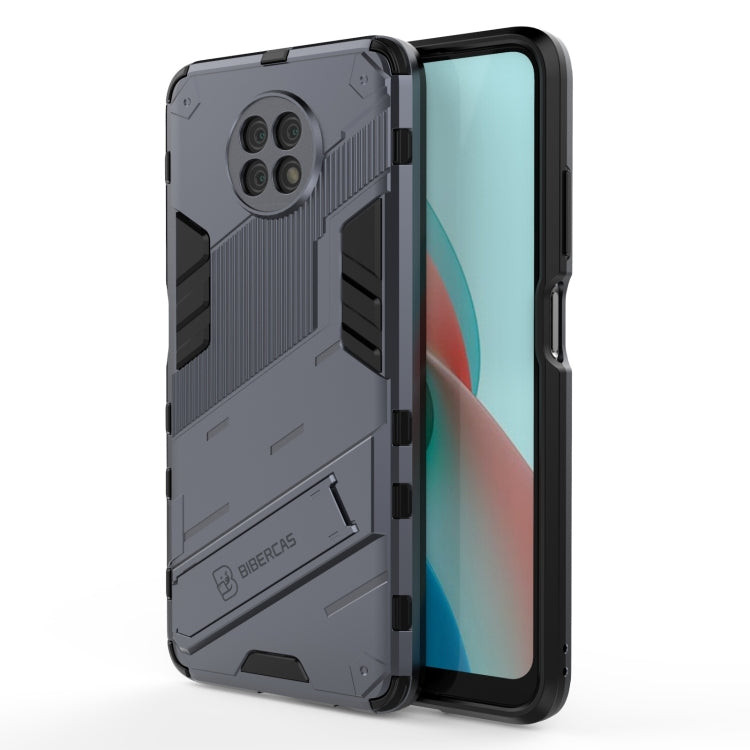 Punk Armor 2 in 1 PC + TPU Shockproof Case with Invisible Holder, For Xiaomi Redmi K40 / K40 Pro, For Xiaomi Redmi K30, For Xiaomi Redmi Note 9 5G