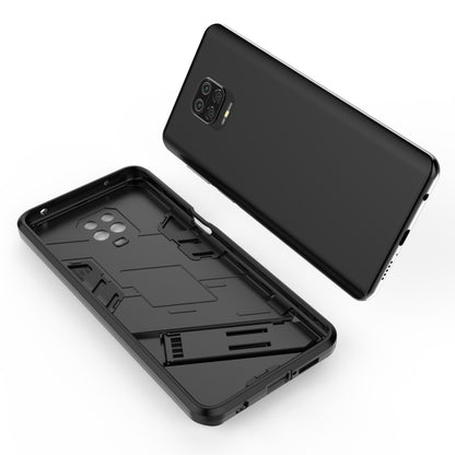 Punk Armor 2 in 1 PC + TPU Shockproof Case with Invisible Holder, For Xiaomi Redmi Note 9 Pro Max, For Xiaomi Poco M3