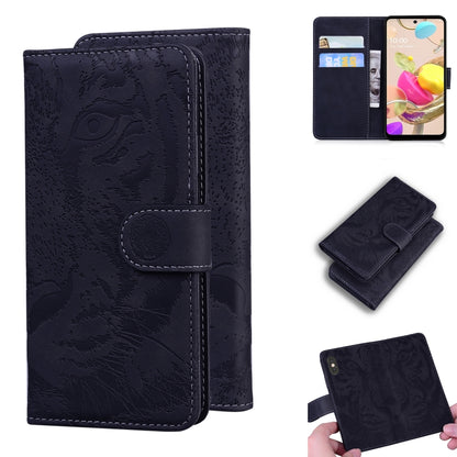 Tiger Embossing Pattern Horizontal Flip Leather Case with Holder & Card Slots & Wallet, For Xiaomi Mi 11, For LG K42, For Motorola Moto G Play (2021), For Samsung Galaxy A72 5G