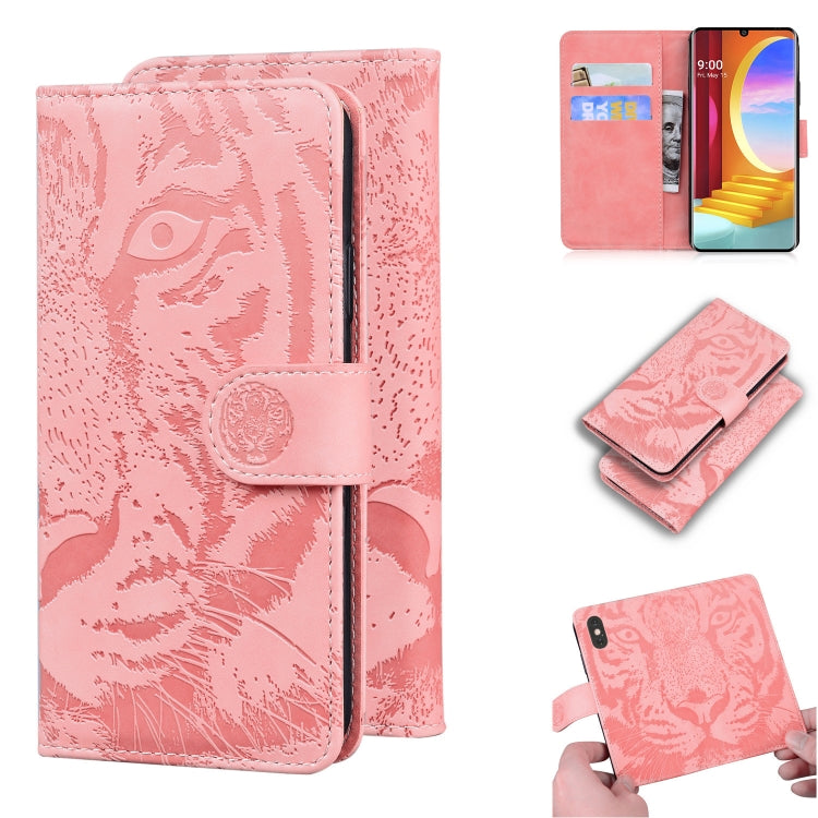 Tiger Embossing Pattern Horizontal Flip Leather Case with Holder & Card Slots & Wallet, For LG Velvet / G9, For Nokia 5.4, For OnePlus 9, For OnePlus 9 Pro
