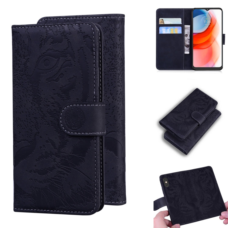 Tiger Embossing Pattern Horizontal Flip Leather Case with Holder & Card Slots & Wallet, For Xiaomi Mi 11, For LG K42, For Motorola Moto G Play (2021), For Samsung Galaxy A72 5G