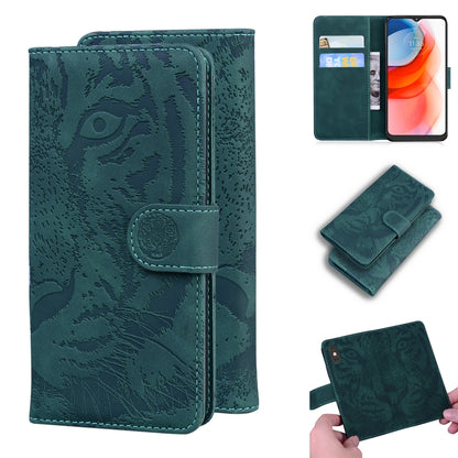 Tiger Embossing Pattern Horizontal Flip Leather Case with Holder & Card Slots & Wallet, For Xiaomi Mi 11, For LG K42, For Motorola Moto G Play (2021), For Samsung Galaxy A72 5G