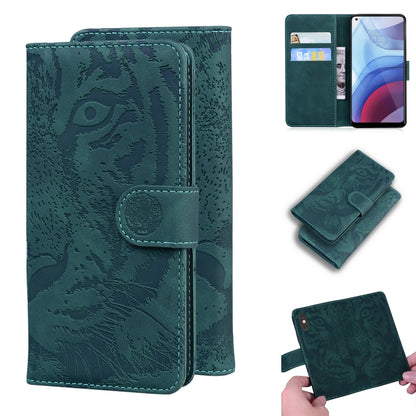 Tiger Embossing Pattern Horizontal Flip Leather Case with Holder & Card Slots & Wallet, For Motorola Moto G Power (2021), For Motorola Moto G Stylus (2021), For Samsung Galaxy A52 5G, For Samsung Galaxy A02s EU Version