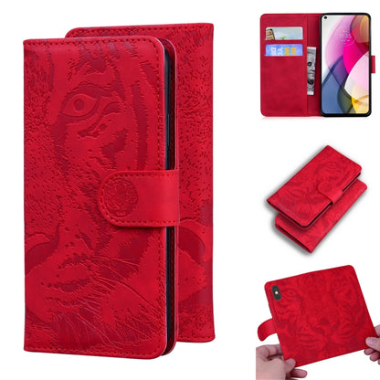 Tiger Embossing Pattern Horizontal Flip Leather Case with Holder & Card Slots & Wallet, For Motorola Moto G Power (2021), For Motorola Moto G Stylus (2021), For Samsung Galaxy A52 5G, For Samsung Galaxy A02s EU Version