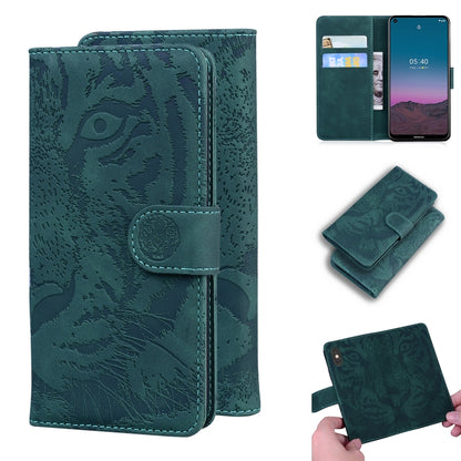 Tiger Embossing Pattern Horizontal Flip Leather Case with Holder & Card Slots & Wallet, For LG Velvet / G9, For Nokia 5.4, For OnePlus 9, For OnePlus 9 Pro