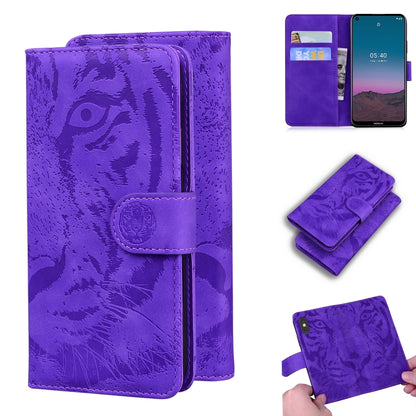 Tiger Embossing Pattern Horizontal Flip Leather Case with Holder & Card Slots & Wallet, For LG Velvet / G9, For Nokia 5.4, For OnePlus 9, For OnePlus 9 Pro