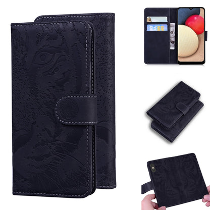 Tiger Embossing Pattern Horizontal Flip Leather Case with Holder & Card Slots & Wallet, For Motorola Moto G Power (2021), For Motorola Moto G Stylus (2021), For Samsung Galaxy A52 5G, For Samsung Galaxy A02s EU Version