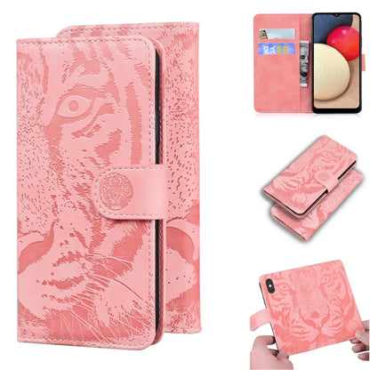 Tiger Embossing Pattern Horizontal Flip Leather Case with Holder & Card Slots & Wallet, For Motorola Moto G Power (2021), For Motorola Moto G Stylus (2021), For Samsung Galaxy A52 5G, For Samsung Galaxy A02s EU Version