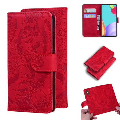 Tiger Embossing Pattern Horizontal Flip Leather Case with Holder & Card Slots & Wallet, For Motorola Moto G Power (2021), For Motorola Moto G Stylus (2021), For Samsung Galaxy A52 5G, For Samsung Galaxy A02s EU Version