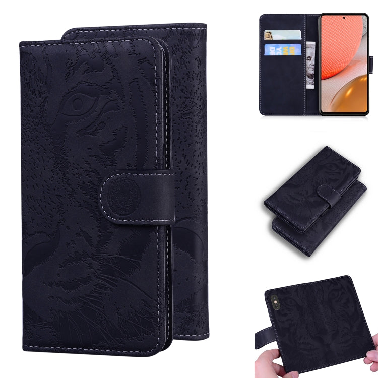 Tiger Embossing Pattern Horizontal Flip Leather Case with Holder & Card Slots & Wallet, For Xiaomi Mi 11, For LG K42, For Motorola Moto G Play (2021), For Samsung Galaxy A72 5G