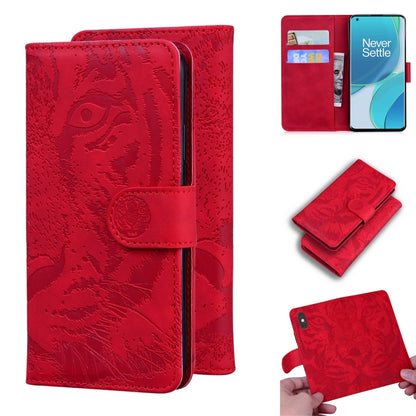 Tiger Embossing Pattern Horizontal Flip Leather Case with Holder & Card Slots & Wallet, For LG Velvet / G9, For Nokia 5.4, For OnePlus 9, For OnePlus 9 Pro