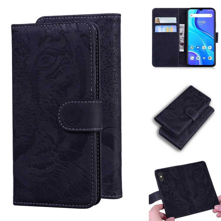 Tiger Embossing Pattern Horizontal Flip Leather Case with Holder & Card Slots & Wallet, For UMIDIGI A7S, For UMIDIGI A9 Pro