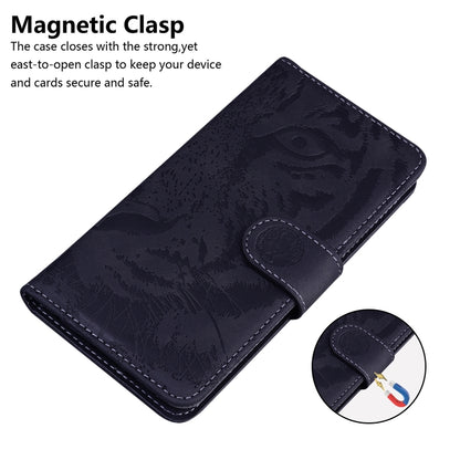 Tiger Embossing Pattern Horizontal Flip Leather Case with Holder & Card Slots & Wallet, For UMIDIGI A7S, For UMIDIGI A9 Pro