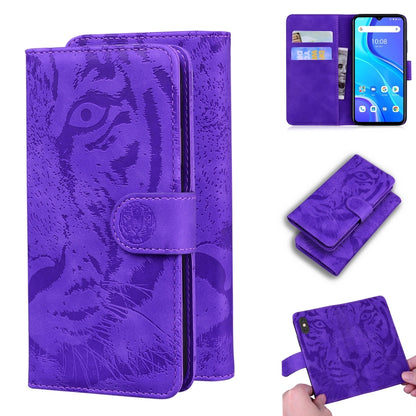 Tiger Embossing Pattern Horizontal Flip Leather Case with Holder & Card Slots & Wallet, For UMIDIGI A7S, For UMIDIGI A9 Pro