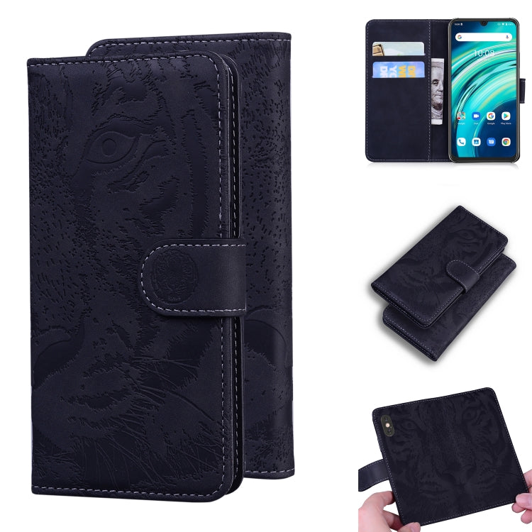 Tiger Embossing Pattern Horizontal Flip Leather Case with Holder & Card Slots & Wallet, For UMIDIGI A7S, For UMIDIGI A9 Pro