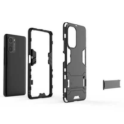 Shockproof Protective Case with Holder, For Xiaomi Redmi K40 / K40 Pro