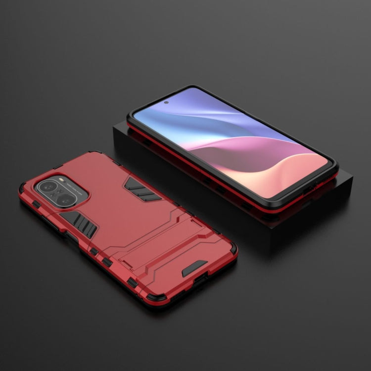 Shockproof Protective Case with Holder, For Xiaomi Redmi K40 / K40 Pro