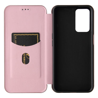 Carbon Fiber Texture Magnetic Horizontal Flip TPU + PC + PU Leather Case with Card Slot, For OPPO A55 5G, For Motorola Moto E7 Power, For Google Pixel 5a 5G, For Samsung Galaxy A02 / M02, For OPPO A93 5G