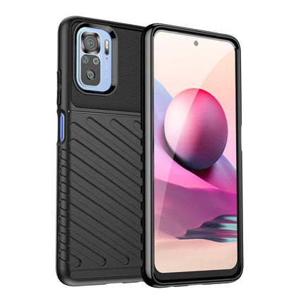 Thunderbolt Shockproof TPU Protective Soft Case, For Xiaomi Redmi Note 10, For Xiaomi Redmi Note 10 Pro, For Xiaomi Mi 10S