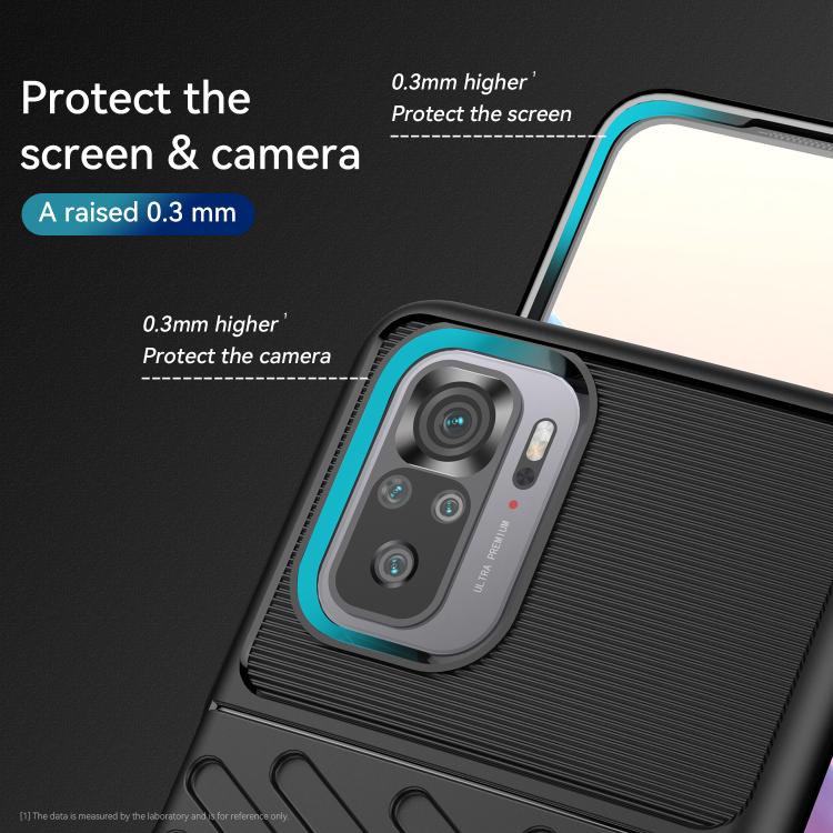 Thunderbolt Shockproof TPU Protective Soft Case, For Xiaomi Redmi Note 10, For Xiaomi Redmi Note 10 Pro, For Xiaomi Mi 10S