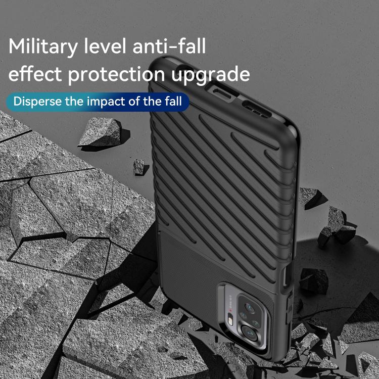 Thunderbolt Shockproof TPU Protective Soft Case, For Xiaomi Redmi Note 10, For Xiaomi Redmi Note 10 Pro, For Xiaomi Mi 10S