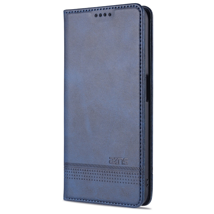 AZNS Magnetic Calf Texture Horizontal Flip Leather Case with Card Slots & Holder & Wallet, For Oppo A55 5G, For Honor V40 5G