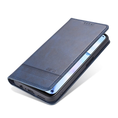 AZNS Magnetic Calf Texture Horizontal Flip Leather Case with Card Slots & Holder & Wallet, For Oppo A55 5G, For Honor V40 5G