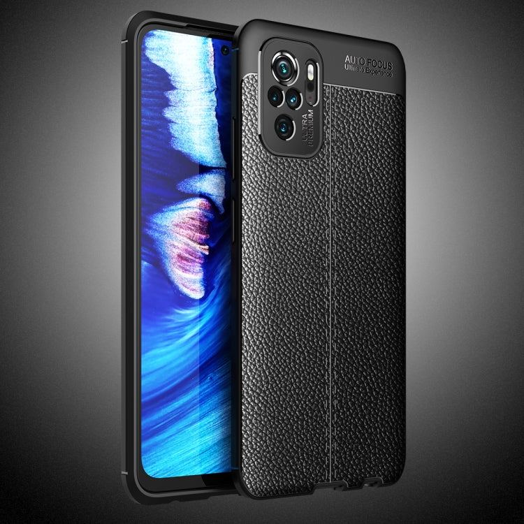 Litchi Texture TPU Shockproof Case, For Xiaomi Redmi Note 10 4G / Note 10S, For Xiaomi Mi 10S