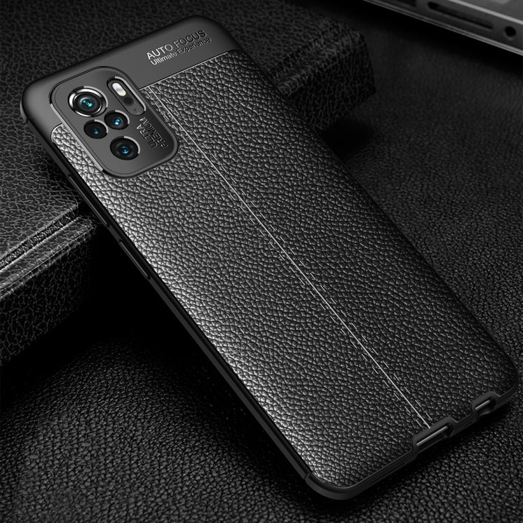 Litchi Texture TPU Shockproof Case, For Xiaomi Redmi Note 10 4G / Note 10S, For Xiaomi Mi 10S