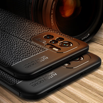 Litchi Texture TPU Shockproof Case, For Xiaomi Redmi Note 10 4G / Note 10S, For Xiaomi Mi 10S