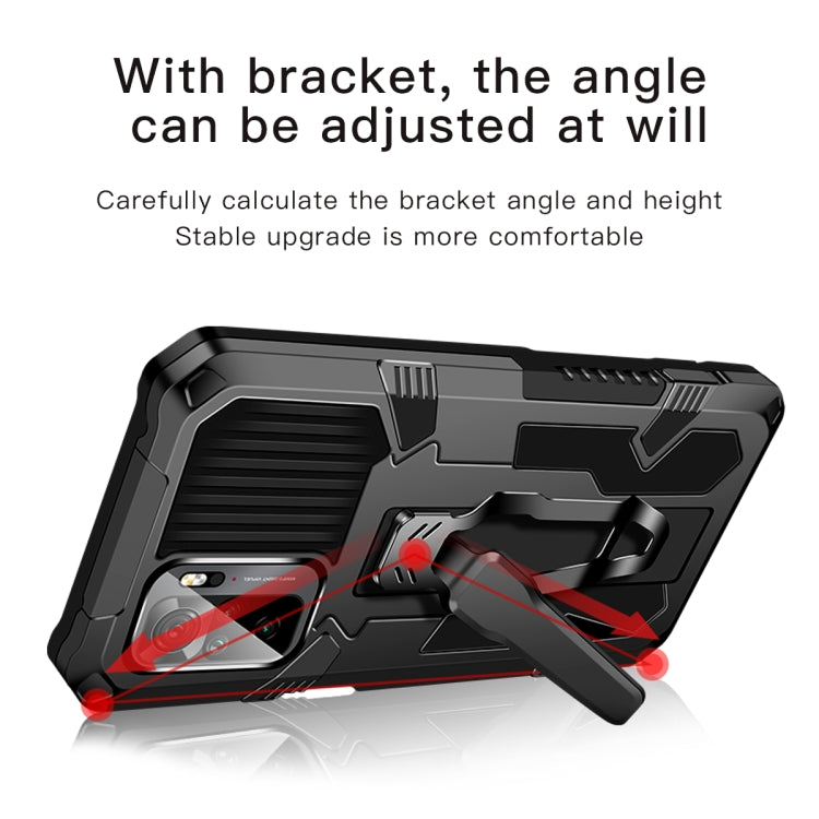 Armor Warrior Shockproof PC + TPU Protective Case, For OPPO Realme C21 / C20, For Samsung Galaxy A02 / M02, For Xiaomi Redmi K40 / K40 Pro, For Xiaomi Mi 11X