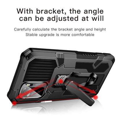 Armor Warrior Shockproof PC + TPU Protective Case, For OPPO Realme C21 / C20, For Samsung Galaxy A02 / M02, For Xiaomi Redmi K40 / K40 Pro, For Xiaomi Mi 11X