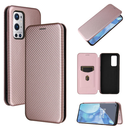 Carbon Fiber Texture Magnetic Horizontal Flip TPU + PC + PU Leather Case with Card Slot, For LG Stylo 7, For OPPO Realme V11 5G, For OPPO Reno5 Pro+, For OPPO Find X3 Neo, For Cubot C30, For OnePlus 9 Pro