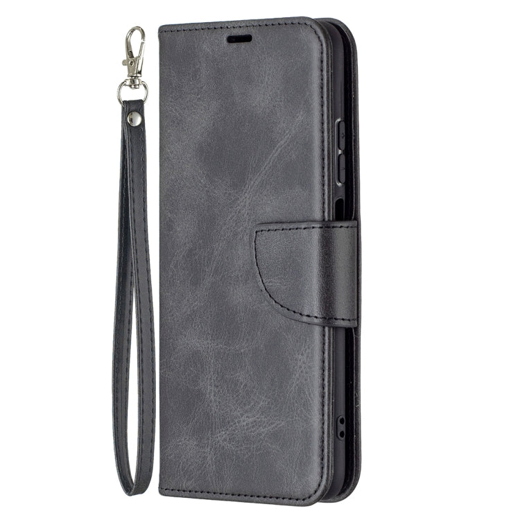 Retro Lambskin Texture Pure Color Horizontal Flip PU Leather Case with Holder & Card Slots & Wallet & Lanyard, For Xiaomi Redmi Note 10 4G