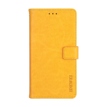 idewei Crazy Horse Texture Horizontal Flip Leather Case with Holder & Card Slots & Wallet, For OPPO A94, For OPPO F19 Pro, For OPPO Realme GT 5G