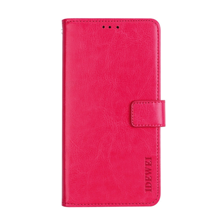 idewei Crazy Horse Texture Horizontal Flip Leather Case with Holder & Card Slots & Wallet, For OPPO A94, For OPPO F19 Pro, For OPPO Realme GT 5G