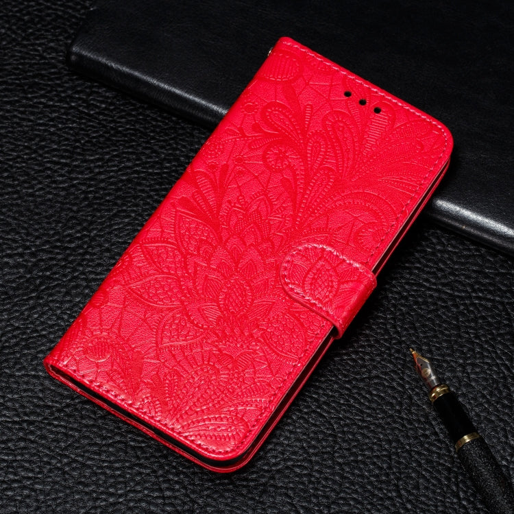 Lace Flower Embossing Pattern Horizontal Flip Leather Case with Holder & Card Slots & Wallet & Photo Frame, For Xiaomi Redmi Note 9T 5G, For Xiaomi Redmi Note 10 Pro, For Xiaomi Redmi Note 10 4G, For Xiaomi Redmi 9T / Poco M3