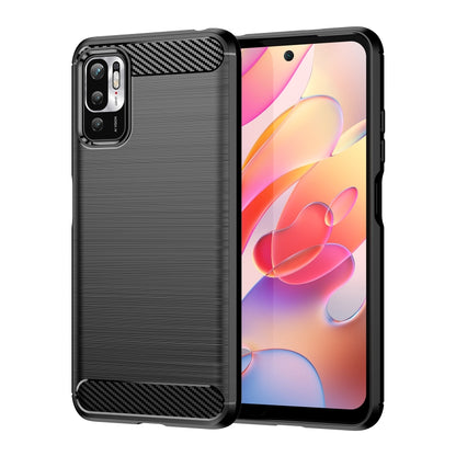 Brushed Texture Carbon Fiber TPU Case, For Xiaomi Redmi Note 10 5G, For Xiaomi Mi 11 Lite